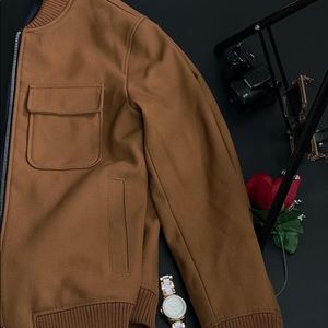 ZARA BASIC BOMBER JACKET.